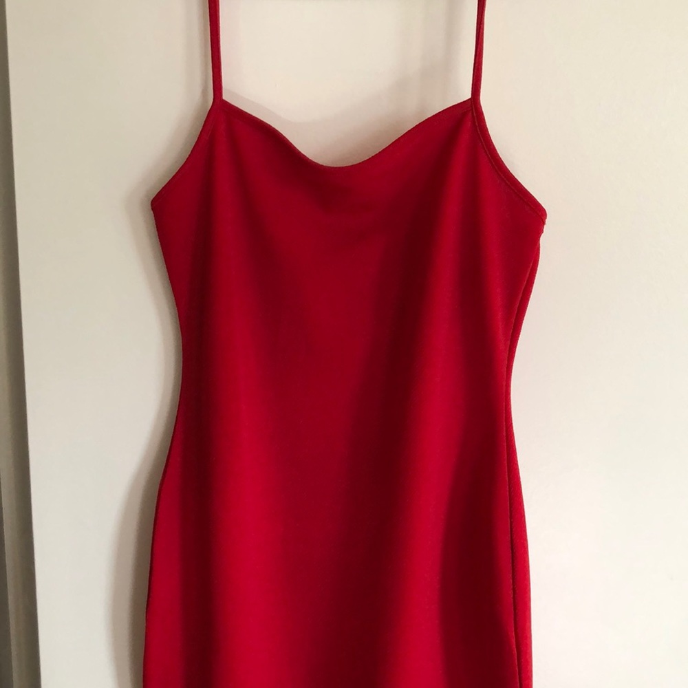 Red Dress asimetrical  M FINAL PRICE❗️